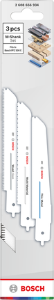 M-varrega tiigersaelehtede komplekt, 3 tk Bosch Professional – Bosch Professional