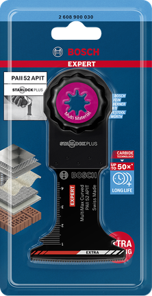 Mitmeotstarbelise tööriista leht EXPERT MultiMax PAII 52 APIT, 52 mm Bosch EXPERT – Bosch EXPERT