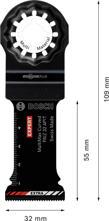 Mitmeotstarbelise tööriista leht EXPERT MultiMax PAIZ 32 APIT, 32 mm, 10 tk Bosch EXPERT – Bosch EXPERT