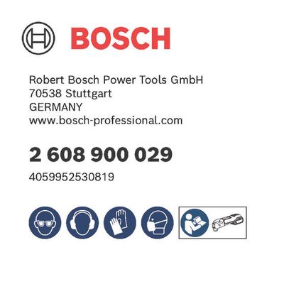 Mitmeotstarbelise tööriista leht EXPERT MultiMax PAIZ 32 APIT, 32 mm, 10 tk Bosch EXPERT – Bosch EXPERT