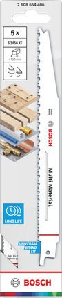 Multi Material S3456XF tera, 1,25 × 19 × 200 mm, 5 tk Bosch Professional – Bosch Professional