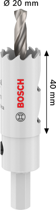 Multi Material spindliga augusaag, 20 x 40 mm Bosch Professional – Bosch Professional