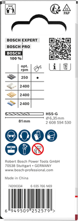 Multi Material spindliga augusaag, 35 x 40 mm Bosch Professional – Bosch Professional