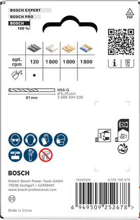 Multi Material spindliga augusaag, 73 x 40 mm Bosch Professional – Bosch Professional