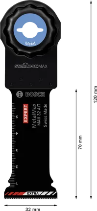 Multitööriista leht EXPERT MetalMax MAII 32 AIT, 70 × 32 mm Bosch EXPERT – Bosch EXPERT