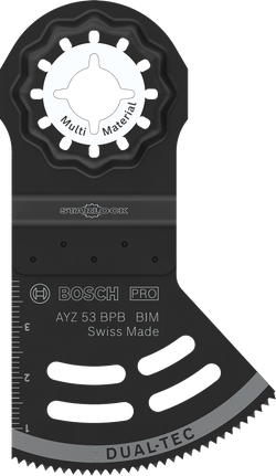 Multitööriista tera PRO AYZ 53 BPB, 53 × 40 mm Bosch Professional – Bosch Professional