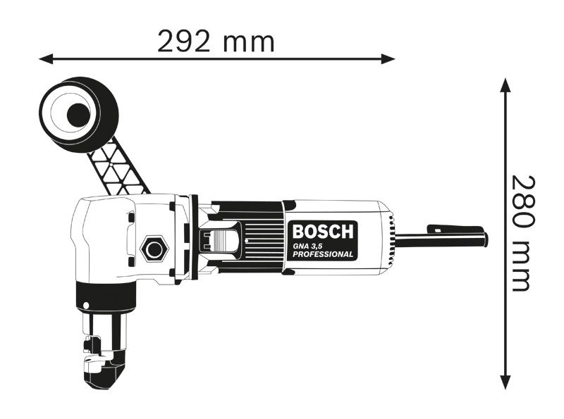 Nakerdaja Bosch Professional GNA 3,5 – Bosch Professional