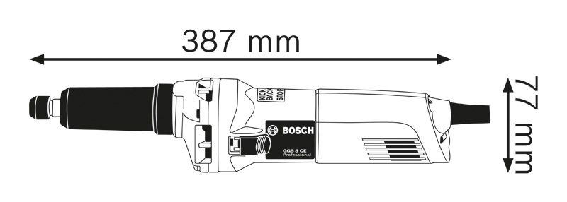 Otslihvija Bosch Professional GGS 8 CE – Bosch Professional