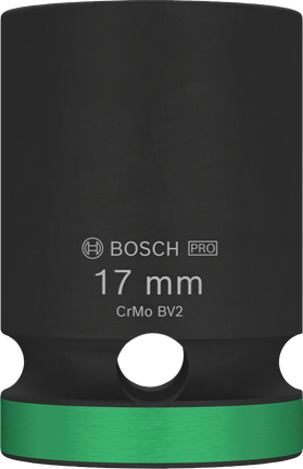 Padrunvõti PRO Impact, 1/2 tolli, 17 mm, standardne Bosch Professional – Bosch Professional