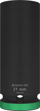 Padrunvõti PRO Impact, 1/2 tolli, 21 mm, sügav Bosch Professional – Bosch Professional