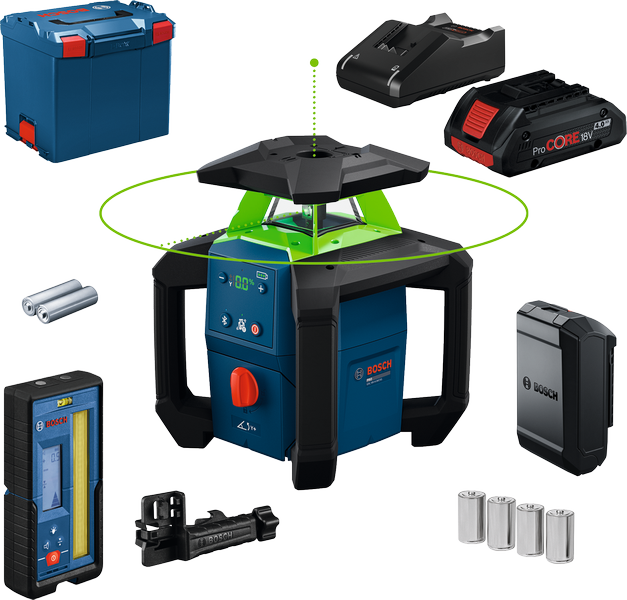 Pöördlaser Bosch Professional GRL18V-4-34CVG – Bosch Professional