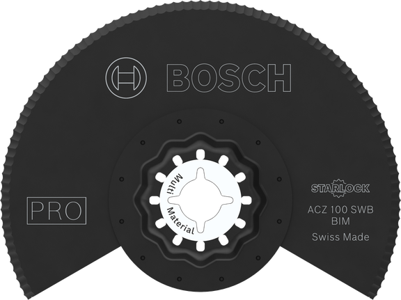 Bosch Professional ACZ 100 SWB multitööriista tera, 100 mm – Bosch Professional