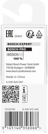 Bosch Professional alumise laagriga tasapinnaline freesitera, Ø 12,7 x L 13, varre läbimõõt 8 mm – Bosch Professional