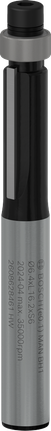 Bosch Professional alumise laagriga tasapinnaline freesitera, Ø 6,4 x L 16,2, varre läbimõõt 6 mm – Bosch Professional