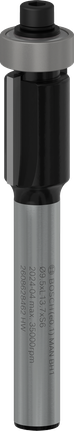 Bosch Professional alumise laagriga tasapinnaline freesitera, Ø 9,5 x L 13,7, varre läbimõõt 6 mm – Bosch Professional