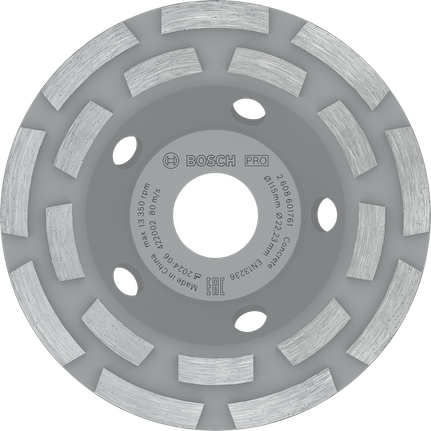 Bosch Professional Concrete lihvpea, 50 × 115 mm, 22,23 mm – Bosch Professional