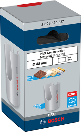 Bosch Professional keermestatud augusaag ehitusmaterjalidele, 48 × 60 × 65 mm – Bosch Professional