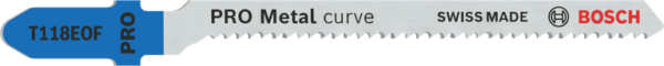 Tikksaeleht Metal curve T118EOF, 83 mm, 2 tk Bosch Professional – Bosch Professional