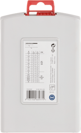 Keerdpuuride komplekt metallile HSS-G, 19 tk Bosch Professional – Bosch Professional