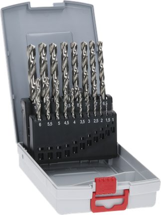 Keerdpuuride komplekt metallile HSS-G, 19 tk Bosch Professional – Bosch Professional