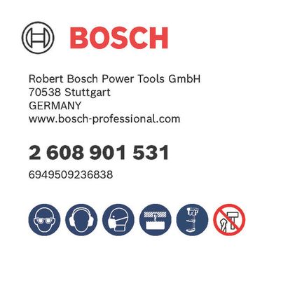 Bosch Professional Multi Material augusaag, 92 mm, keermestatud – Bosch Professional