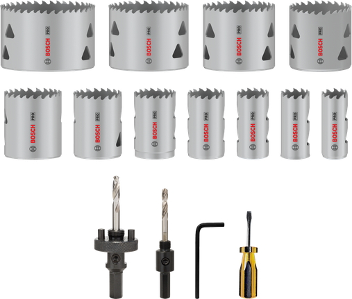 Bosch Professional Multi Material augusae komplekt, 17 tk – Bosch Professional