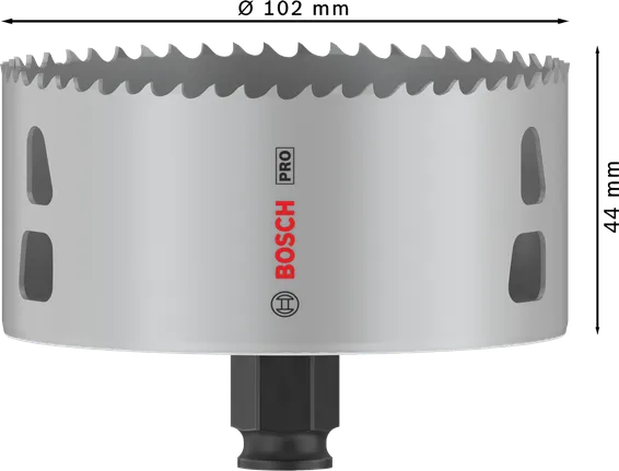 Bosch Professional Multi Material PC Plus augusaag, 102 mm – Bosch Professional