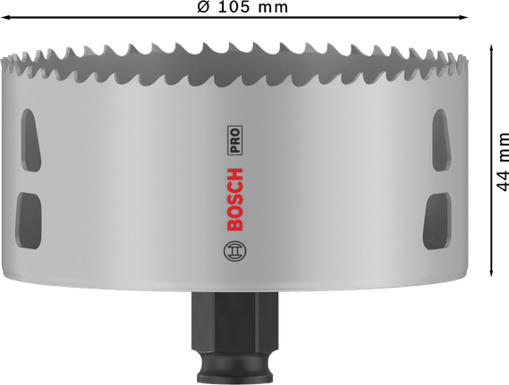 Bosch Professional Multi Material PC Plus augusaag, 105 mm – Bosch Professional