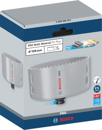 Bosch Professional Multi Material PC Plus augusaag, 108 mm – Bosch Professional