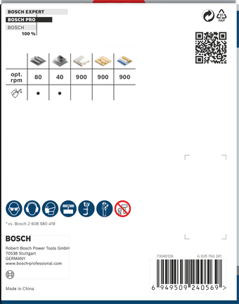 Bosch Professional Multi Material PC Plus augusaag, 108 mm – Bosch Professional