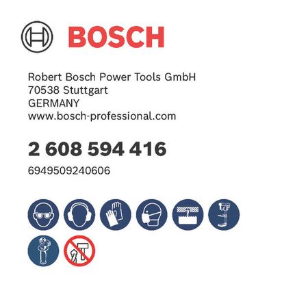 Bosch Professional Multi Material PC Plus augusaag, 127 mm – Bosch Professional