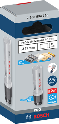 Bosch Professional Multi Material PC Plus augusaag, 17 mm – Bosch Professional