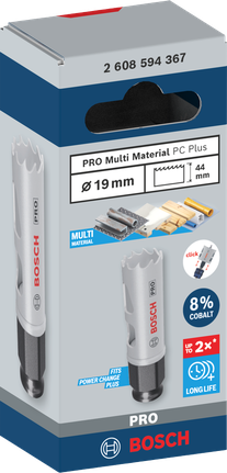 Bosch Professional Multi Material PC Plus augusaag, 19 mm – Bosch Professional