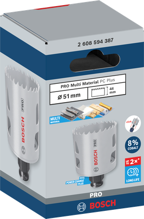Bosch Professional Multi Material PC Plus augusaag, 51 mm – Bosch Professional