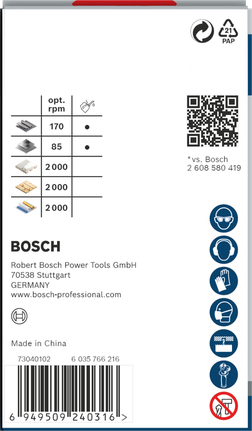 Bosch Professional Multi Material PC Plus augusaag, 51 mm – Bosch Professional