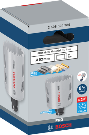 Bosch Professional Multi Material PC Plus augusaag, 52 mm – Bosch Professional