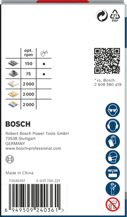 Bosch Professional Multi Material PC Plus augusaag, 57 mm – Bosch Professional