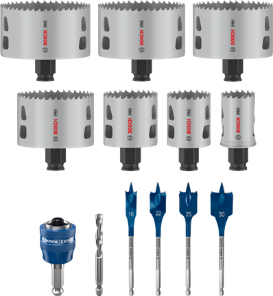 Bosch Professional Multi Material PC Plus augusae komplekt, 13 tk – Bosch Professional