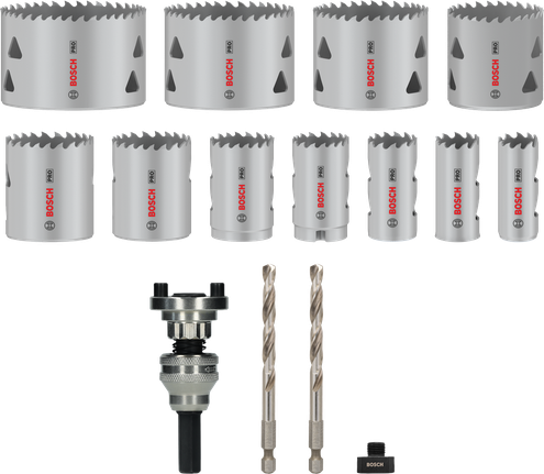 Bosch Professional Multi Material Q-Lock augusae spindlikomplekt, 15 tk – Bosch Professional