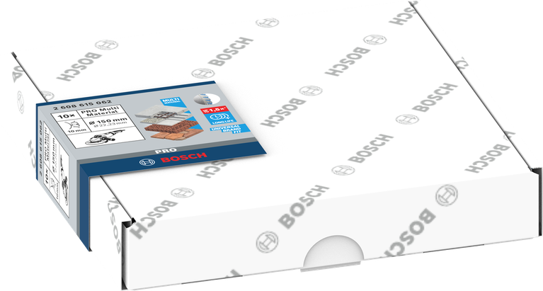 Bosch Professional Multi Material teemant lõikeketas, 150 × 22,23 mm, 10 tk – Bosch Professional