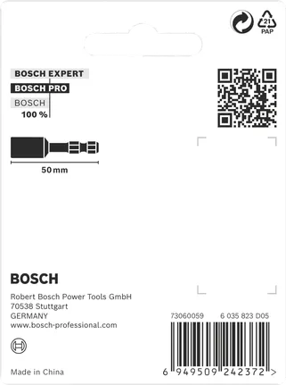 Bosch Professional Nutsetter Impact, 8 × 50, 10 × 50, 13 × 50 mm, 3 tk – Bosch Professional