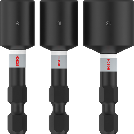 Bosch Professional Nutsetter Impact, 8 × 50, 10 × 50, 13 × 50 mm, 3 tk – Bosch Professional