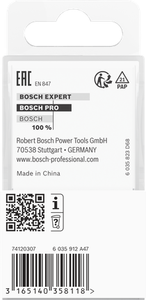 Bosch Professional profileerimise freesitera astmelõikuseks, 9,6 mm, varre läbimõõt 8 mm – Bosch Professional