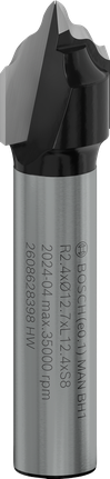 Bosch Professional profileerimise freesitera nõgus ja profiilsoon, R 2,4, varre läbimõõt 8 mm – Bosch Professional