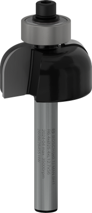 Bosch Professional profileerimise freesitera nõgus lõige, R 6,4, varre läbimõõt 6 mm – Bosch Professional
