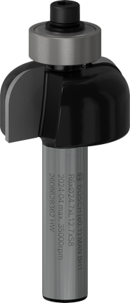Bosch Professional profileerimise freesitera nõgus lõige, R 6, varre läbimõõt 8 mm – Bosch Professional