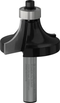 Bosch Professional profileerimise freesitera ümardamiseks, R 12, varre läbimõõt 8 mm – Bosch Professional