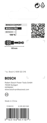 Bosch Professional Quick Change Impact otsakute hoidik, 60 mm – Bosch Professional
