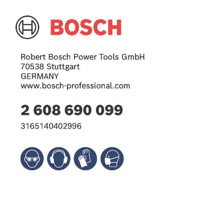 Bosch Professional SDS max-5C labidakujuline peitel, 50 x 350 mm, 5 tk – Bosch Professional