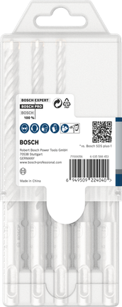 Bosch Professional SDS plus-5X löökpuuride komplekt, 5/6/6/8/10 mm, 5 tk – Bosch Professional